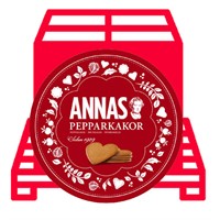 Annas Små Hjärtan plåtburk 168 x 300 g  1/2-p