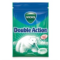 VICKS DOUBLE ACTION SF. PÅSE 72 GR