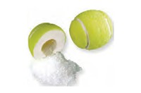 Stora Gula Tennisbollar - 1 kg