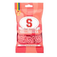 S-MÄRKE HALLONSURA 80G