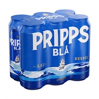 PRIPPS BLÅ 3,5% 6 Pack 50cl (PANT 2KR)
