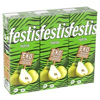FESTIS PÄRON Ekologisk 3P 20CL BRIK