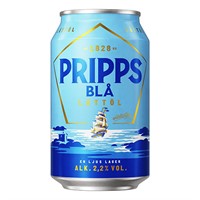 PRIPPS BLÅ LÄTTÖL 33CL BURK (PANT 2KR)