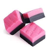 FUDGE LICORICE/RASPBERRY 3,25 KG LÖSVIKT