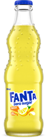 33CL FANTA LEMON ZERO GLASFLASKA