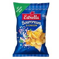 SOURCREAM & ONION CHIPS 24 x 160 g