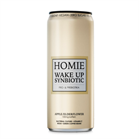 HOMIE SYNBIOTIC APPLE/ELDERFLOWER 33CL