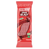BEBETO SOUR BLAST FIZZY COLA 180G