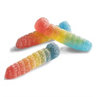 Rainbow Worms Sour lösvikt 3 kg
