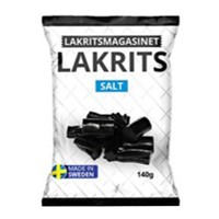 Lakritsmagasinet Salt 27 x 140 g