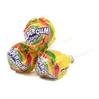 SUPER GUM LOLLIPOP LEMON  (53ST)