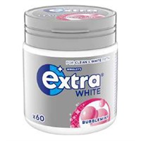 EXTRA WHITE BUBBLE MINT STOR BURK