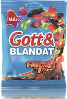 GOTT & BLANDAT FAVORITMIX 140 G - 36 st