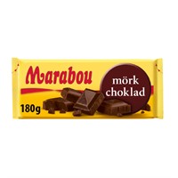 MARABOU MÖRK CHOKLAD 180G