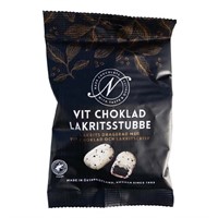 VIT CHOKLAD LAKRITSSTUBBE 120G