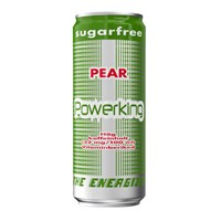 POWERKING ENERGY PÄRON SOCKERFRI 25 CL