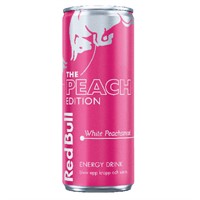 RED BULLWHITE PEACH  25CL (PANT 2KR)