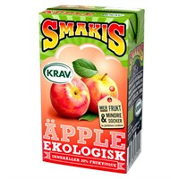 SMAKIS ÄPPLE KRAV BRICK 25CL