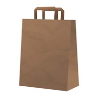 BÄRKASSE 26 L BRUN KRAFT (32x17x40cm)*AA