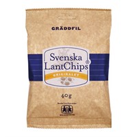 Lantchips Gräddfil 20 x 40g