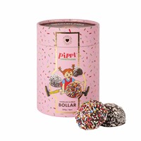 Pippi Långstrumps Choklad- & Kolabollar 225G
